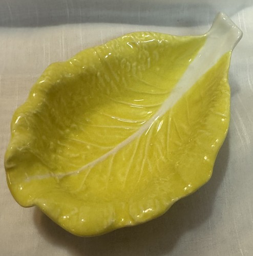 Secla majolica yellow cabbage - majolica,